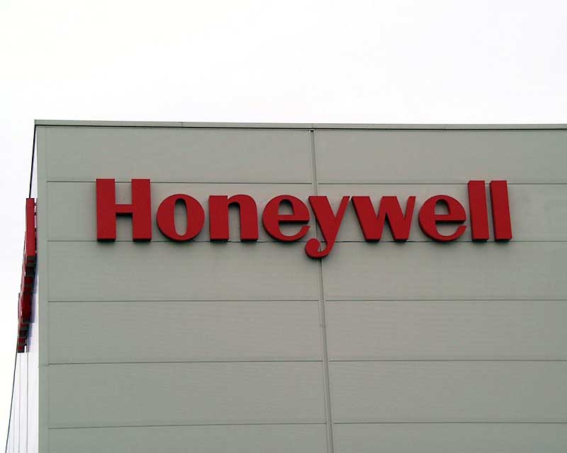 Firemní nápis Honeywell– osvětlení LED - Brno